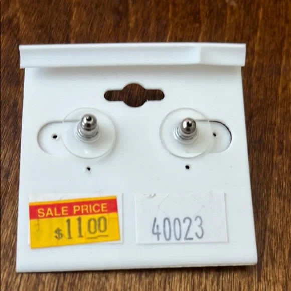 NWT Swarovski Multicolor Crystal Earrings - Picture 3 of 3